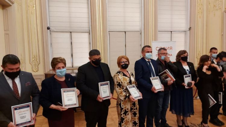 Кметът на Забърдо получи наградата си за реклама на България на официална церемония днес в София