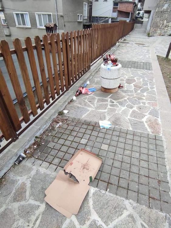 Ученици и учители от ПГИ "Карл Маркс" започнаха кампания за почистване на Смолян 