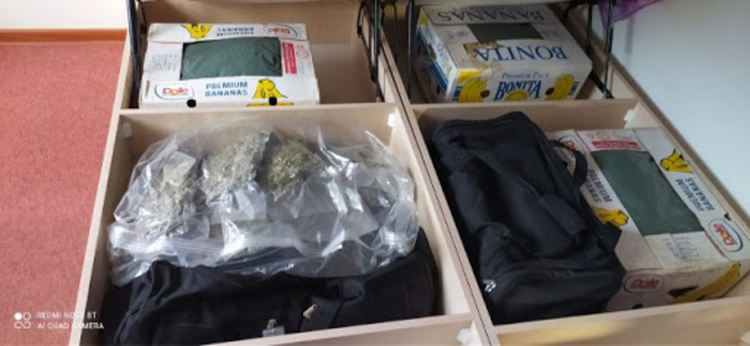Депо за разпространение на марихуана е разкрито във Велико Търново