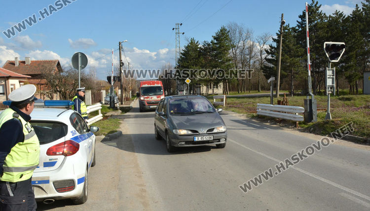 „Пътна полиция“ с акция по жп прелезите и пешеходните пътеки в Хасковско