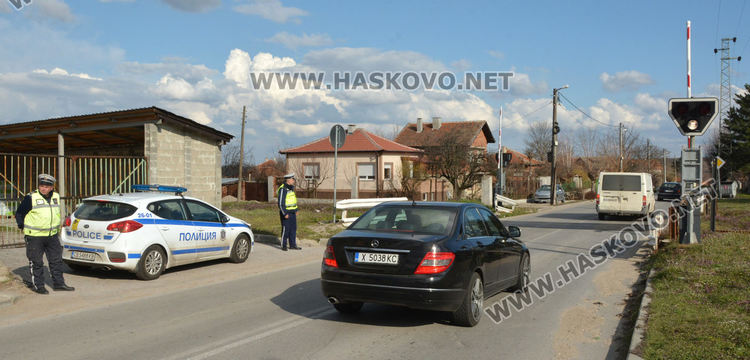 „Пътна полиция“ с акция по жп прелезите и пешеходните пътеки в Хасковско