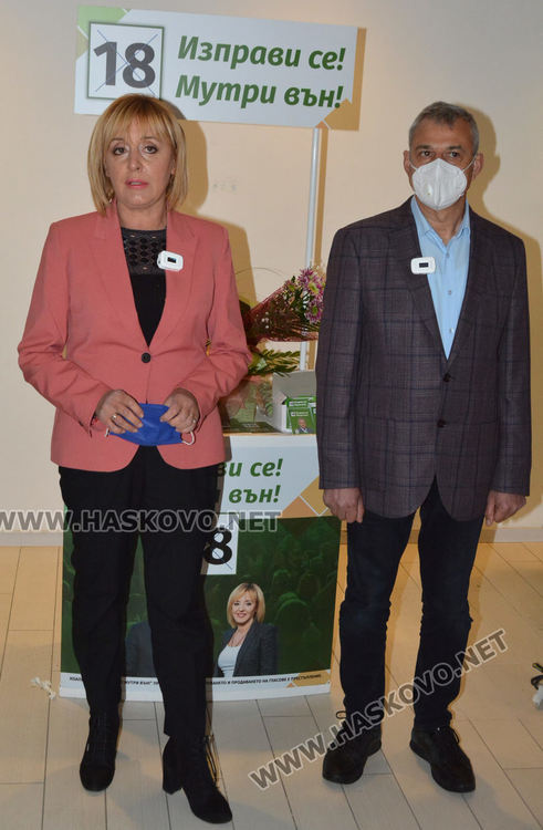 Мая Манолова: Кандидат-депутатската листа от доказани професионалисти на “Изправи се! Мутри вън!“ в Хасково има потенциал за 2 мандата