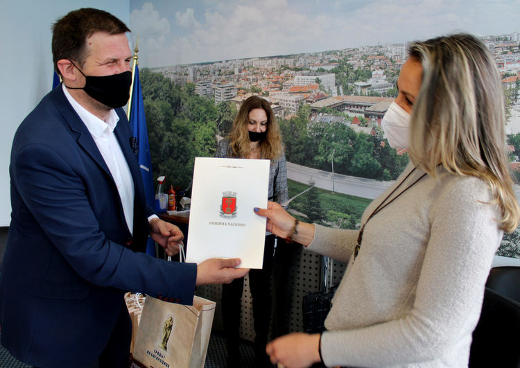 Снимки: Община Хасково