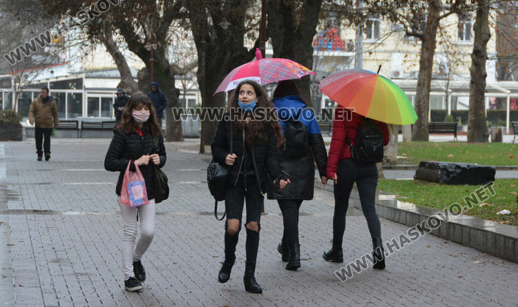 Студено и дъждовно в петък