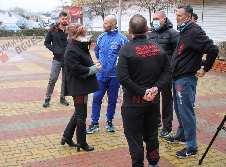 Спортът в Димитровград подкрепи Гергана Кръстева