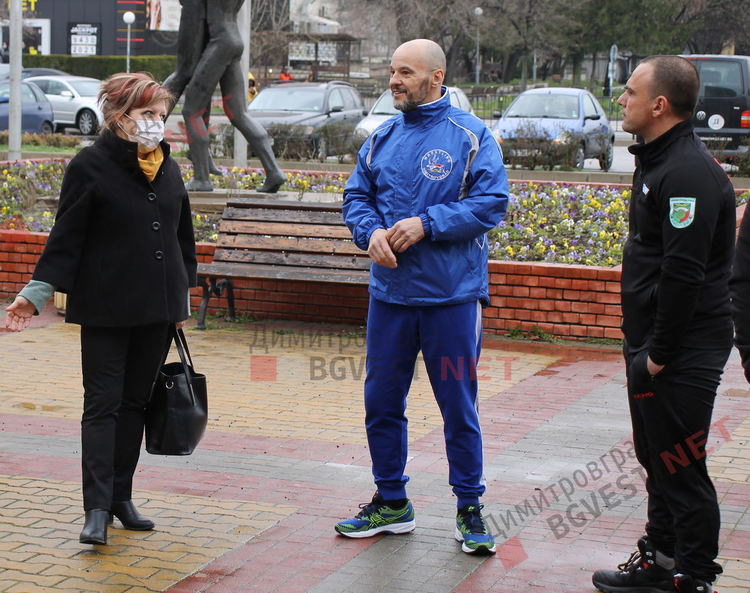 Спортът в Димитровград подкрепи Гергана Кръстева