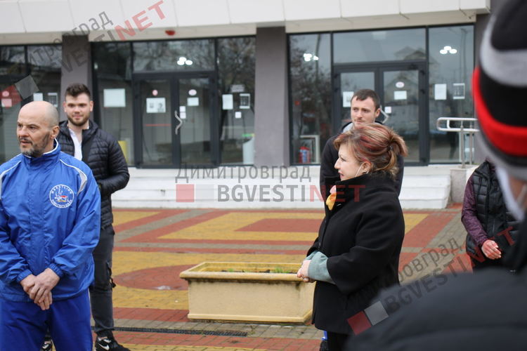 Спортът в Димитровград подкрепи Гергана Кръстева