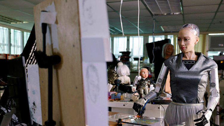 Творба на хуманоидния робот София се предлага на търг