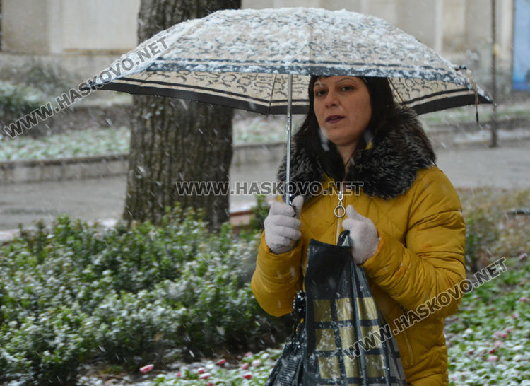 Студено и снежно днес