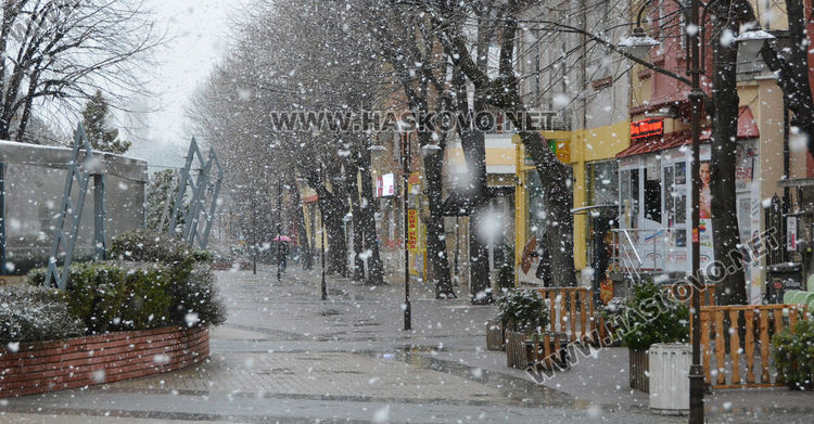 Студено и снежно днес