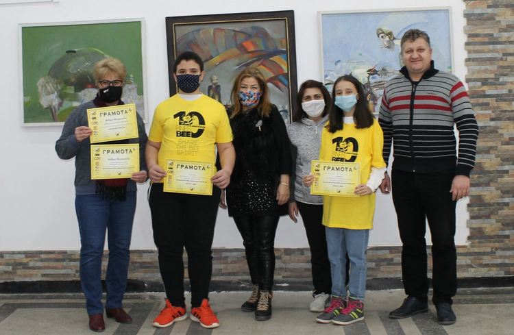 Учениците на „Йовков“  на Национално SPELLING BEE