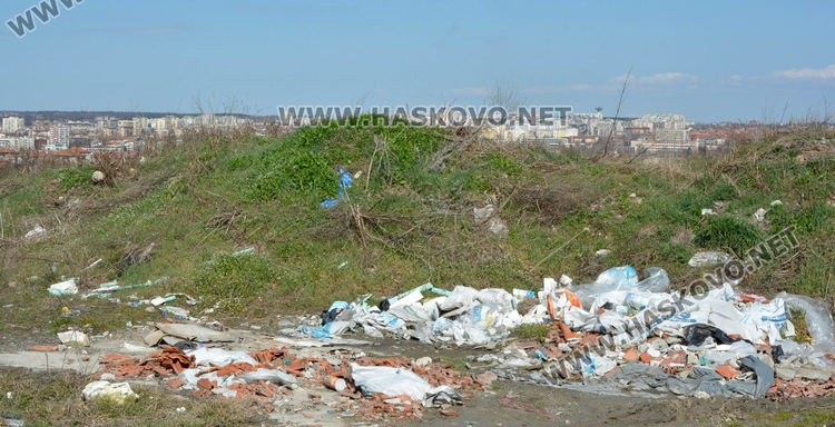 Ново сметище в боровата горичка до ТЕЦ-а месеци след почистването й