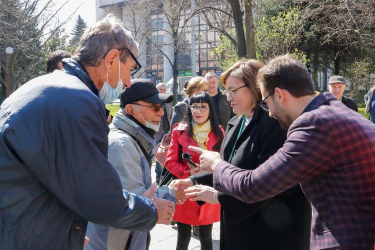 Корнелия Нинова в Хасково: „Време е за справедлива промяна!“