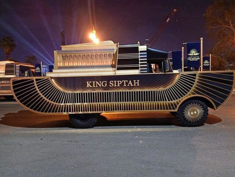 Кайро се готви за Парада на фараоните