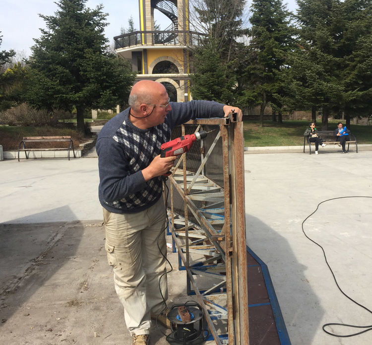 Ремонтираха скейт рампата на Ямача