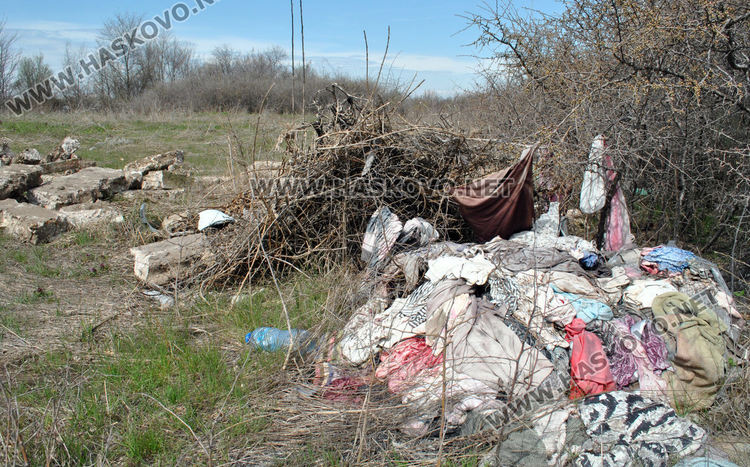 Читател: Горичка край Хасково е осеяна с купища отпадъци