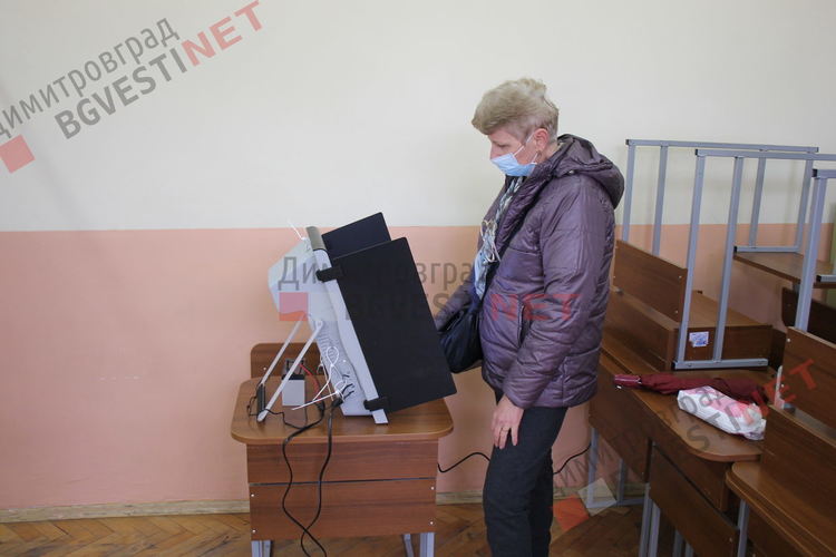 мястото на машината в секция 24