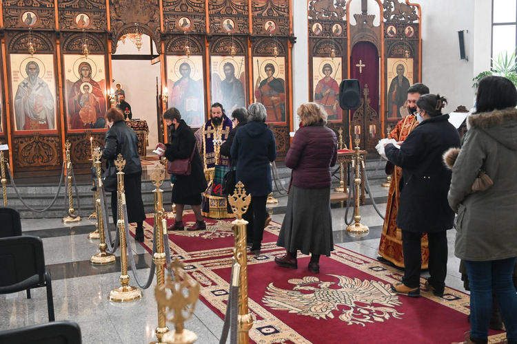 Архиерейската света Литургия в Неделята на св. Йоан Лествичник отслужи епископ Висарион