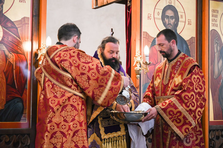 Архиерейската света Литургия в Неделята на св. Йоан Лествичник отслужи епископ Висарион