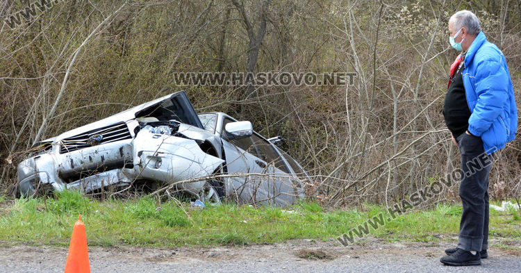 Директорът на МВР-Хасково Ангел Цанков пострада при катастрофа