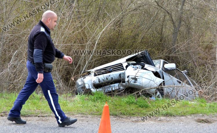Директорът на МВР-Хасково Ангел Цанков пострада при катастрофа