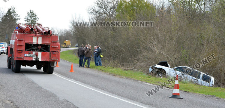 Директорът на МВР-Хасково Ангел Цанков пострада при катастрофа