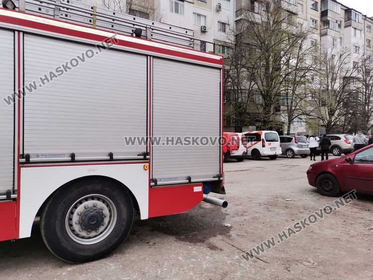 Пожар избухна в апартамент в „Орфей”