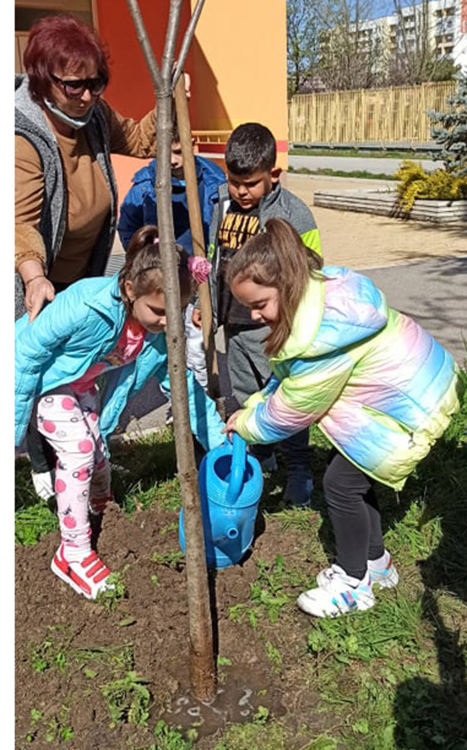 Малки и големи залесиха в Хасково в Денят на земята