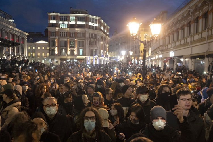 Над 450 арестувани на протести в Русия в подкрепа на Навални