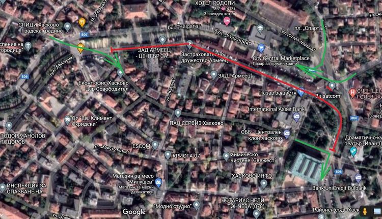 Затварят бул. „България“ в неделя заради резитбата на тополи