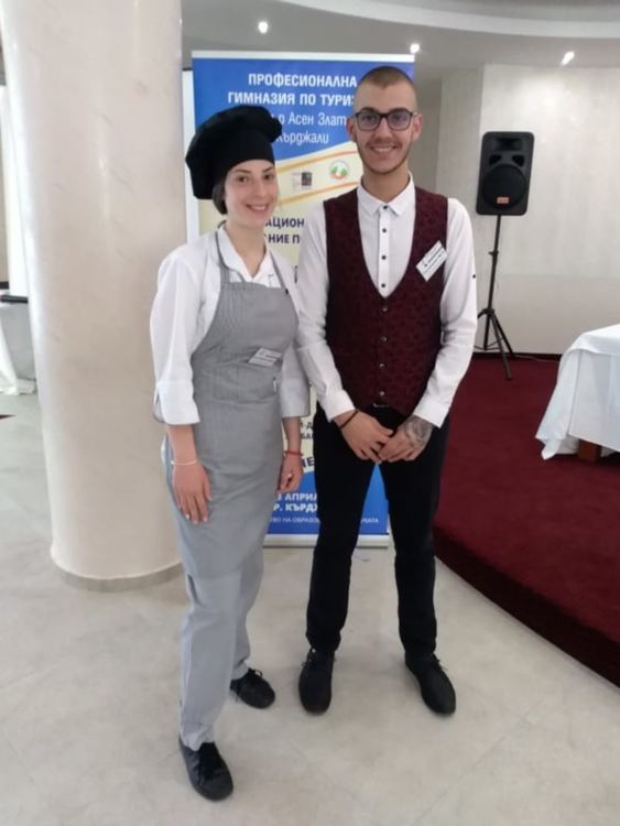 Гимназията по туризъм с двама финалисти за Национално състезание по професии