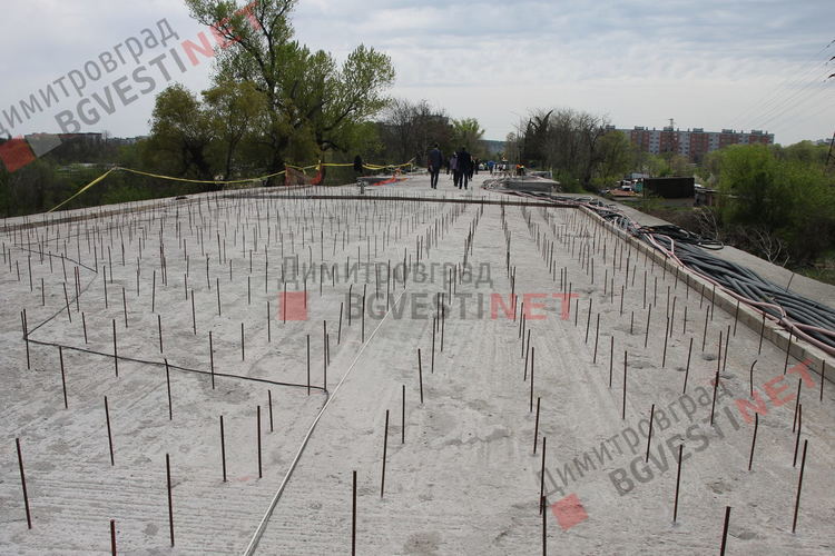 Кога ще бъде пуснато движението по моста над река Марица в Димитровград?