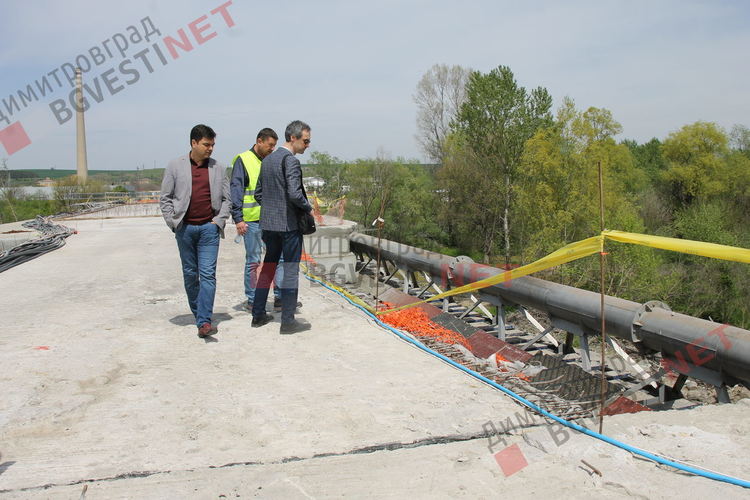 Кога ще бъде пуснато движението по моста над река Марица в Димитровград?