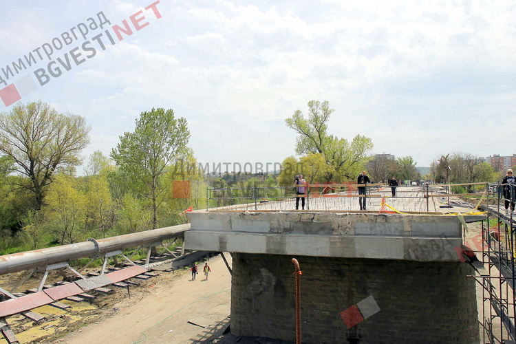 Кога ще бъде пуснато движението по моста над река Марица в Димитровград?