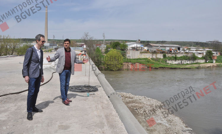 Кога ще бъде пуснато движението по моста над река Марица в Димитровград?