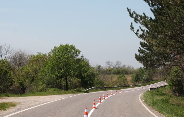 Полагат маркировка по пътя Хасково – Харманли – Свиленград