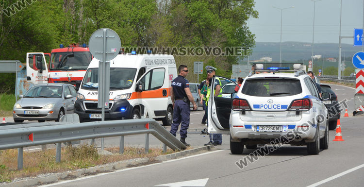 Моторист загина при катастрофа по пътя между Хасково и Димитровград