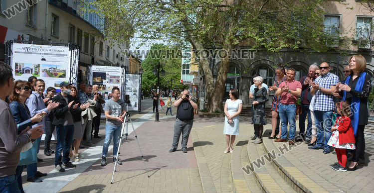 Откриха първа архитектурна изложба в Хасково