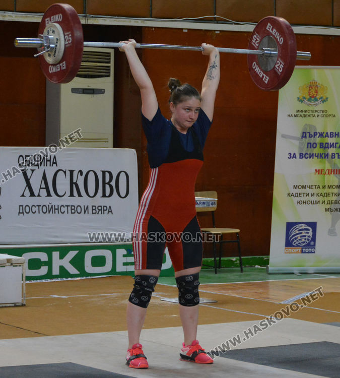 Хасковлийки шампионки на Държавното по вдигане на тежести