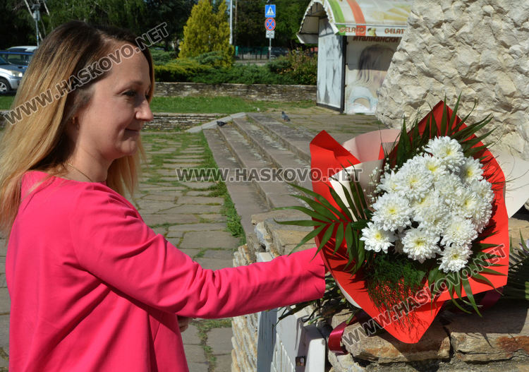 Отбелязаха Деня на победата и Деня на Европа в Хасково