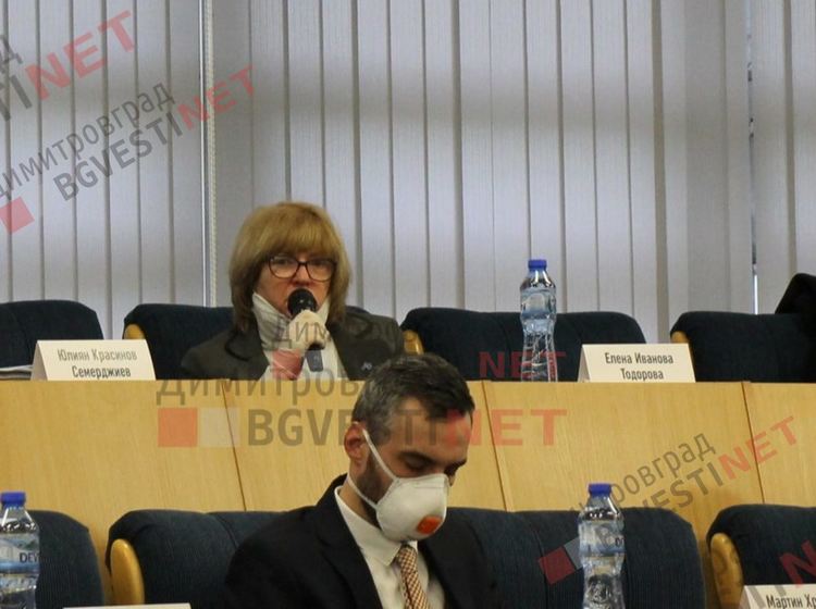 Д-р Елена Иванова, общиснки съветник в ОбС - Димитровград