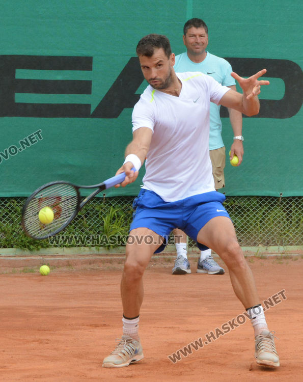 Григор Димитров с тренировка на “Кенана” преди 30-ия си рожден ден