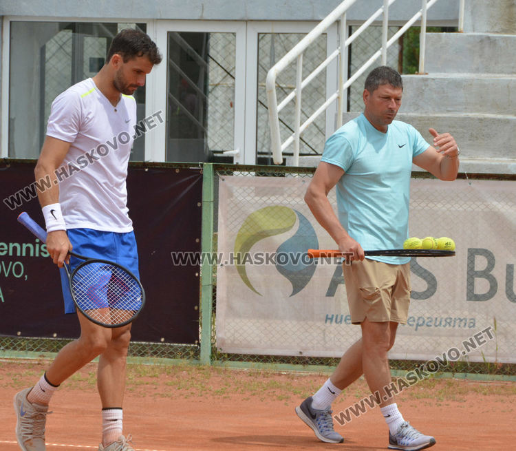 Григор Димитров с тренировка на “Кенана” преди 30-ия си рожден ден