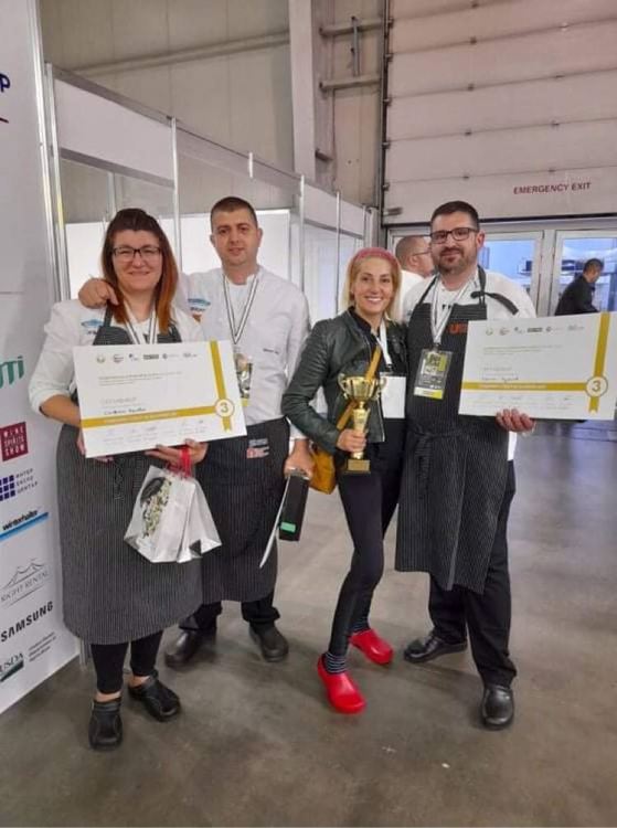 Chef's club&ldquo;-Смолян  спечели трето място в Националното състезание за професионални готвачи