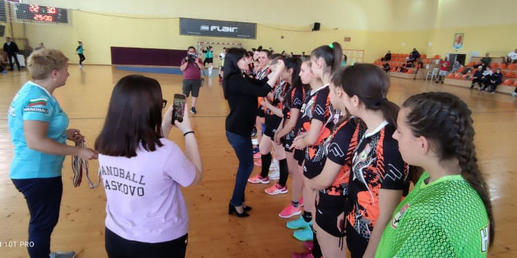 Хандбалистките на Хасково с бронзови медали, Василена Шомова - голмайстор