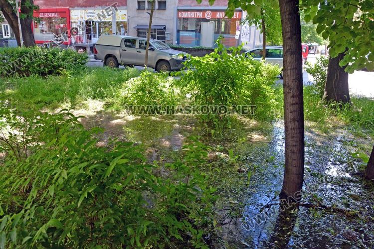 Езеро от питейна вода насред Хасково