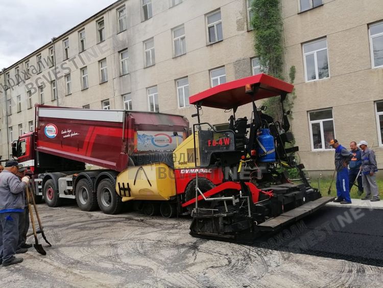 Асфалтираха полигона за обучение в безопасност на движението, предстоят довършителни работи