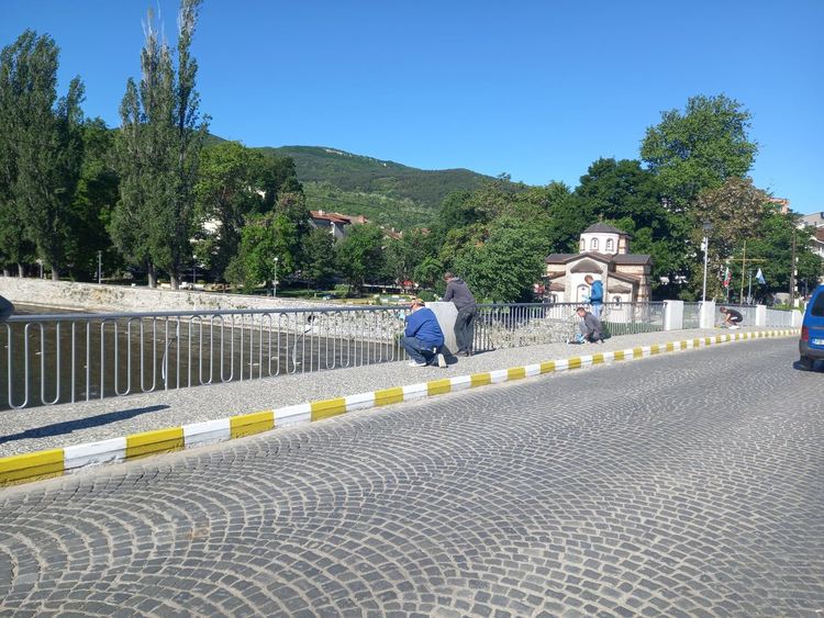 Община Асеновград и граждани заедно освежават обществената среда в града