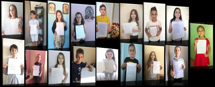 "Буквички родни ,познати..."