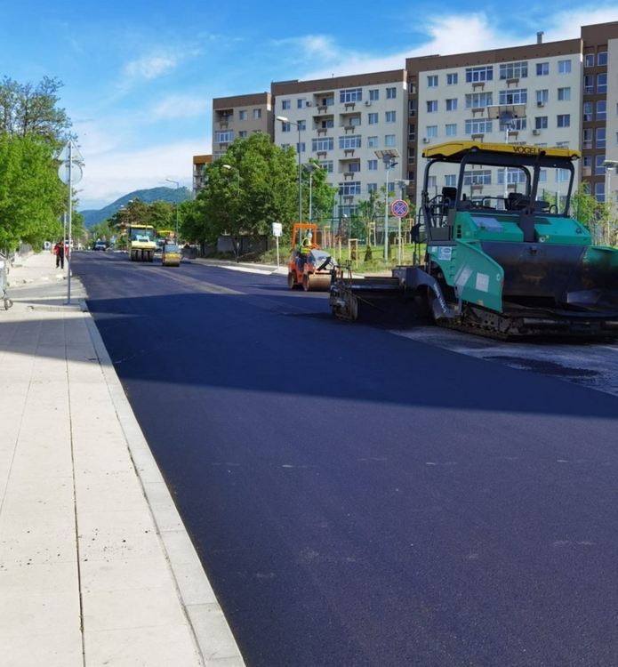 Асфалтираха цялостно ул. "Стоян Джансъзов" 